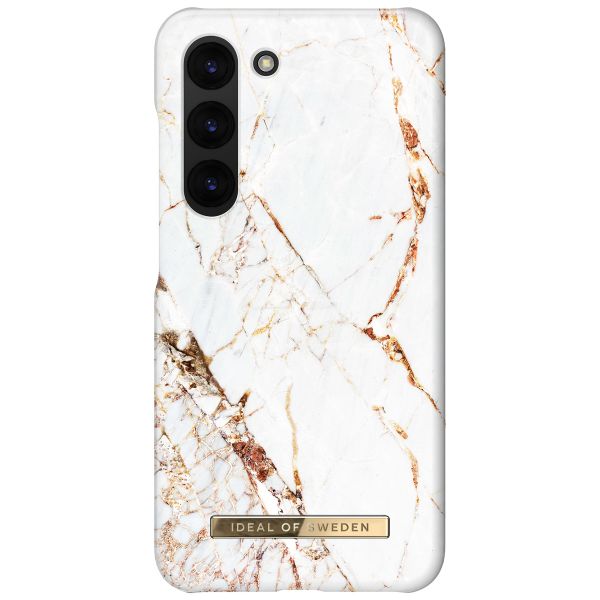 iDeal of Sweden Fashion Backcover Samsung Galaxy S23 Plus - Carrara Gold