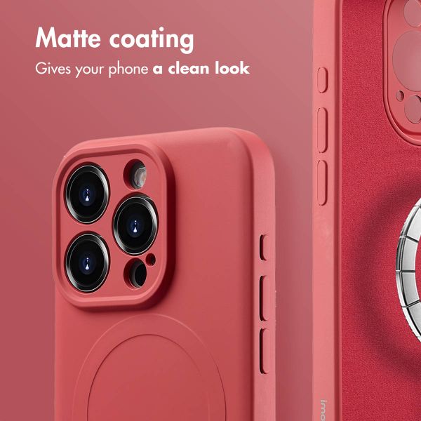 imoshion Colour Back Cover with MagSafe Apple iPhone 15 Pro - Dusty Rose
