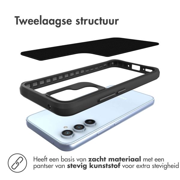 imoshion Rugged Hybrid Case Samsung Galaxy A54 (5G) - Zwart