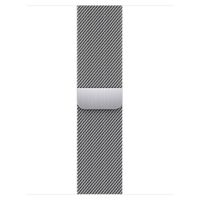 Apple Milanese Loop Band Apple Watch Series 1 t/m 9 / SE (38/40/41 mm) | Series 10 (42 mm) - Silver