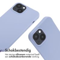 imoshion Siliconen hoesje met koord iPhone 14 - Paars