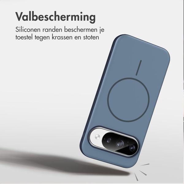 imoshion Color Backcover met Thin MagSafe Ring Google Pixel 9 / 9 Pro - Donkerblauw