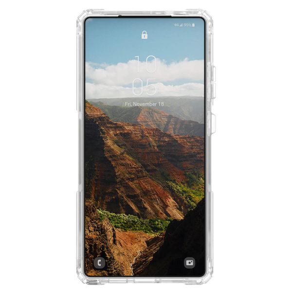UAG Plasma XTE Backcover MagSafe Samsung Galaxy S25 Ultra - Clear Titanium