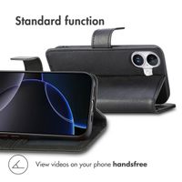 imoshion Luxury Bookcase Apple iPhone 17 - Black