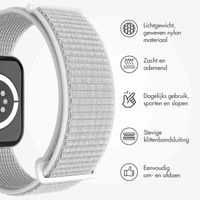 imoshion Nylon bandje Apple Watch Series 1 t/m 11 / SE / Ultra (44/45/46/49 mm) - Seashell