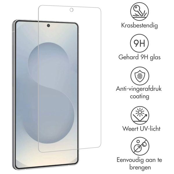 Accezz Gehard Glas Screenprotector Samsung Galaxy S25 Edge