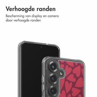 imoshion Design hoesje Samsung Galaxy S25 - Hearty Coral Dust