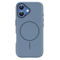 imoshion Color Backcover met Thin MagSafe Ring Apple iPhone 16 - Donkerblauw