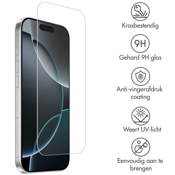 Accezz Gehard Glas Screenprotector 2-pack Apple iPhone Air
