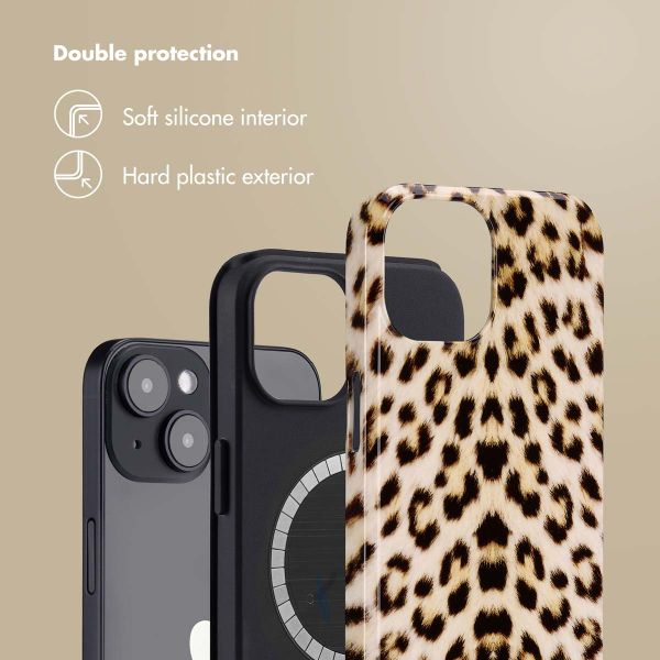 Selencia Vivid Back Cover with MagSafe Apple iPhone 14 - Wild Leo