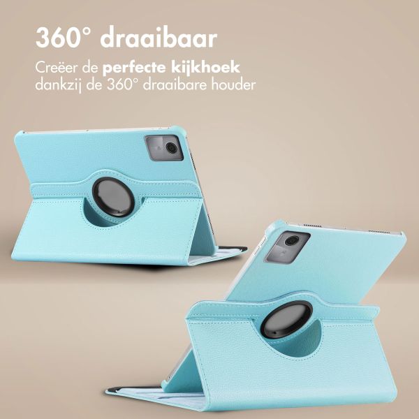 imoshion 360° draaibare Bookcase Lenovo Tab M11 - Lichtblauw