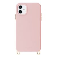 Selencia Rivièra MagSafe Backcover met afneembare haakjes Apple iPhone 11 - Sorbet Pink