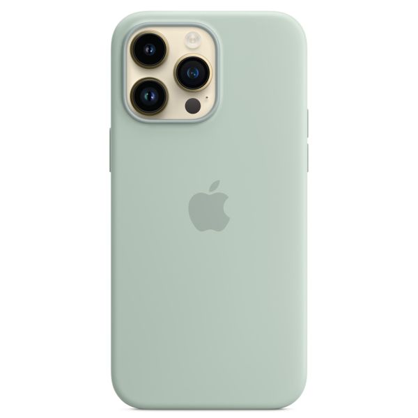 Apple Silicone Back Cover with MagSafe Apple iPhone 14 Pro Max - Succulent