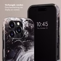 Selencia Vivid Backcover met MagSafe Apple iPhone 16 Pro - Chic Marble Black