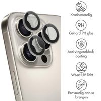 imoshion 2 Pack Camera lens protector Apple iPhone 16 Pro / 16 Pro Max - Natural / Titanium