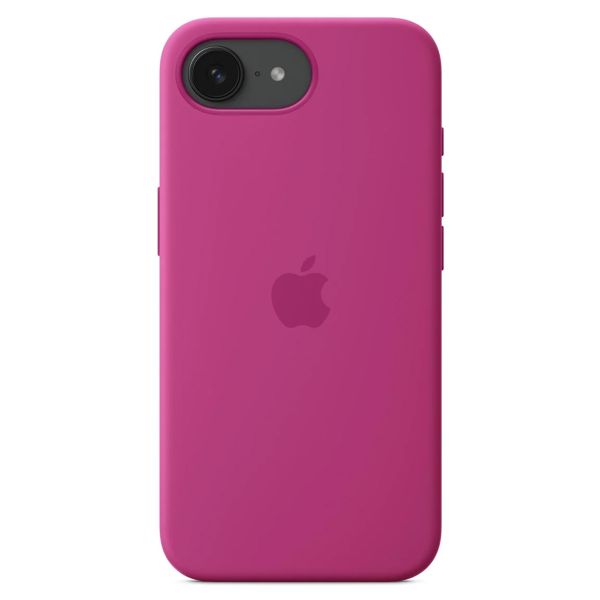 Apple Silicone Backcover MagSafe iPhone 16e - Fuchsia