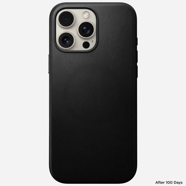 Nomad Modern Leather Case iPhone 16 Pro Max - Black