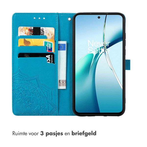 imoshion Mandala Bookcase Motorola Moto G86 Power - Turquoise