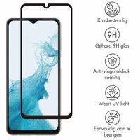 Accezz Gehard Glas Full Cover Screenprotector Samsung Galaxy A23 (5G)