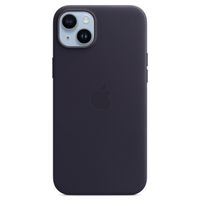 Apple Leather Backcover MagSafe Apple iPhone 14 Plus - Ink