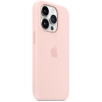 Apple Silicone Back Cover with MagSafe Apple iPhone 14 Pro - Chalk Pink