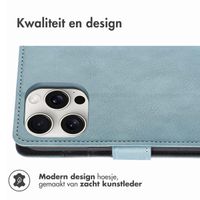 imoshion Luxe Bookcase Apple iPhone 16 Pro - Air Blue