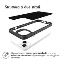 imoshion Rugged Hybrid Case Apple iPhone 14 Plus - Zwart