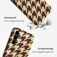 Selencia Vivid Backcover Samsung Galaxy S25 FE - Pied-de-Poule