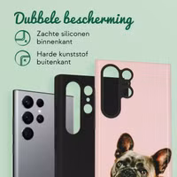 Ontwerp je eigen tough case Samsung Galaxy S23 Ultra - Wit