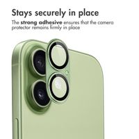 imoshion Camera Protector Glass 2-pack Apple iPhone 17 - Sage Green