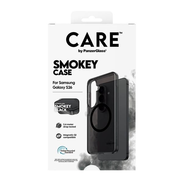 CARE by PanzerGlass Urban Combat Case Samsung Galaxy S26 - Smokey Black