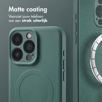 imoshion Color Backcover met MagSafe iPhone 15 Pro Max - Donkergroen