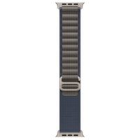 Apple Alpine Loop Band Apple Watch Series 1 - 11 / SE / Ultra (44/45/46/49 mm) - Maat M - Blue
