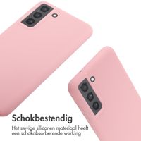 imoshion Siliconen hoesje met koord Samsung Galaxy S21 FE - Roze