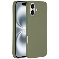 Accezz Liquid Silicone Backcover met MagSafe Apple iPhone 16 Plus - Cooper Green