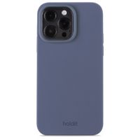 Holdit Silicone Case iPhone 15 Pro Max - Pacific Blue