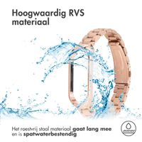 imoshion Stalen bandje Xiaomi Mi Band 3 / 4 - Rosé Goud