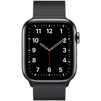 Apple Milanese Loop Band Apple Watch Series 1-10 / SE / Ultra (2) - 42/44/45/46/49 mm - Space Black