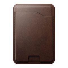 Nomad Leather Mag Wallet met Apple Find My Tracking - Brown