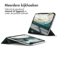 imoshion Magnetic Bookcase iPad Air 13 Inch (2025) M3 / (2024) M2 - Donkergroen