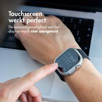Accezz Gehard glas screenprotector met applicator Apple Watch Ultra 1 / 2 / 3 - 49 mm