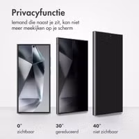 Accezz Gehard Glas Privacy Screenprotector Samsung Galaxy S24 Ultra