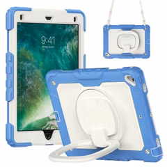 imoshion Rugged Kidsproof Backcover Apple iPad 6 (2018) 9.7 inch / iPad 5 (2017) 9.7 inch / Air 2 (2014)/Air 1 (2013) - Blauw