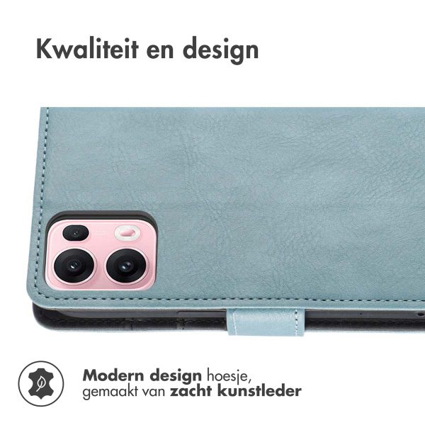 imoshion Luxe Bookcase Oppo Reno 13 Pro - Lichtblauw