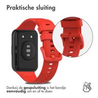 imoshion Siliconen bandje Huawei Watch Fit 2 - Rood