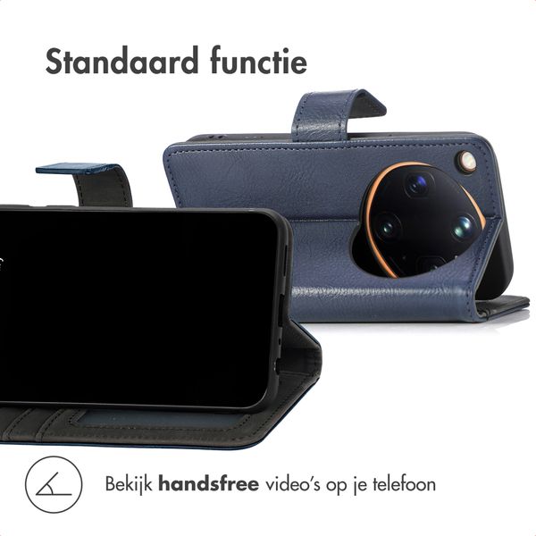 imoshion Luxe Bookcase Oppo Find X9 Ultra - Donkerblauw