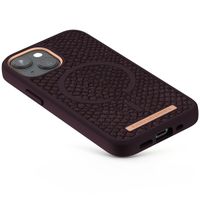 Njorð Collections Salmon Leather MagSafe Case iPhone 13 Mini - Rust