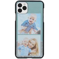 Ontwerp je eigen Apple iPhone 11 Pro Max hardcase hoesje - Zwart
