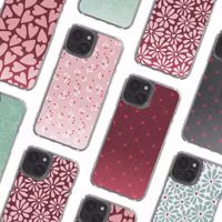 imoshion Design hoesje Apple iPhone 15 - Berries Blush