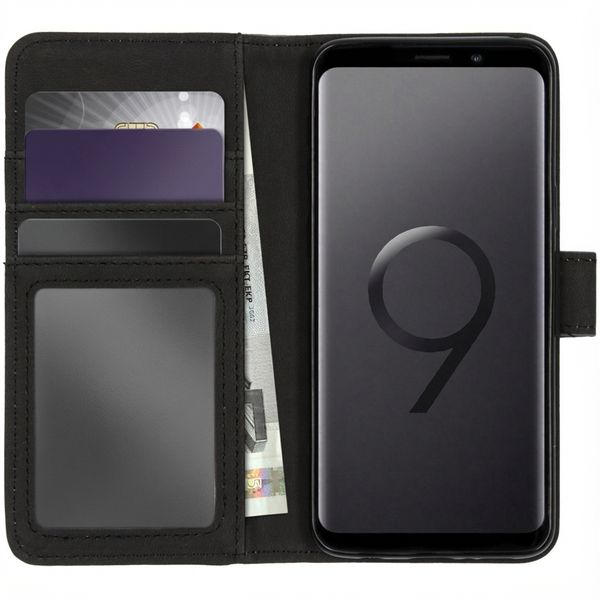 imoshion Luxe Bookcase Samsung Galaxy S9 - Zwart